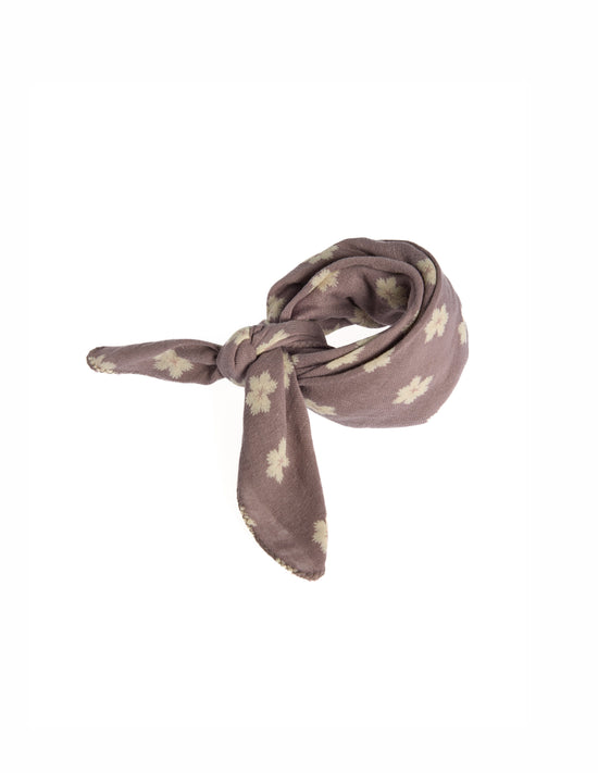 PAÑUELO PRINT LEAF SMOKE