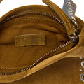 BARK SUEDE FRINGED CROSSBODY BAG