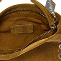 BARK SUEDE FRINGED CROSSBODY BAG