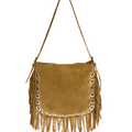 BARK SUEDE FRINGE BAG