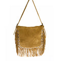 BARK SUEDE FRINGE BAG