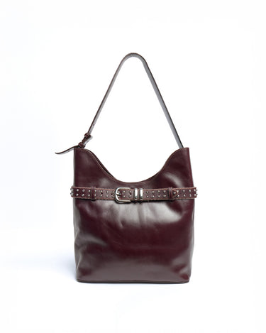 BURGUNDY BELT BAG