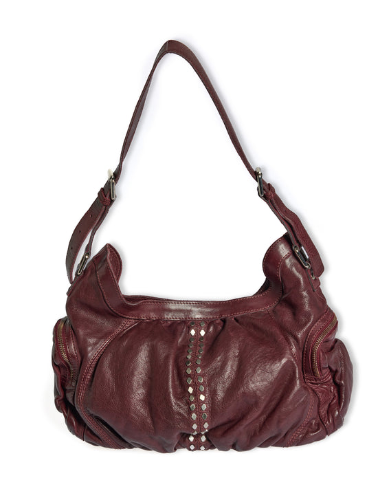 BOLSO ASA HEBILLAS BURGUNDY
