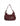 BUCKLE HANDLE BAG BURGUNDY