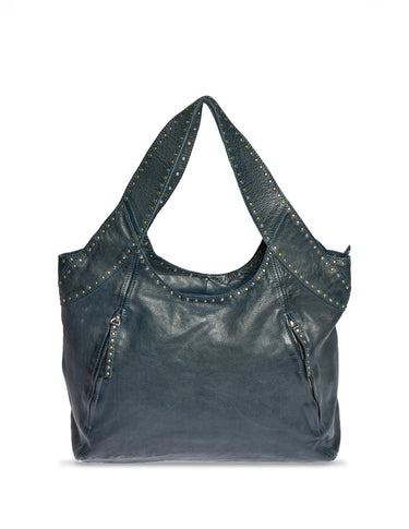 BOLSO MIX TACHAS BLUE