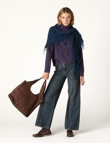 BOLSO MIX TACHAS BROWN