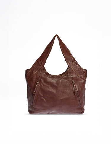 MIX STUDS BROWN BAG