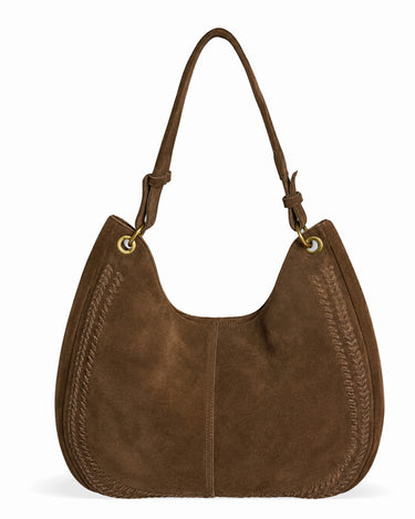 BOLSO SERRAJE ESPIGA MARRON