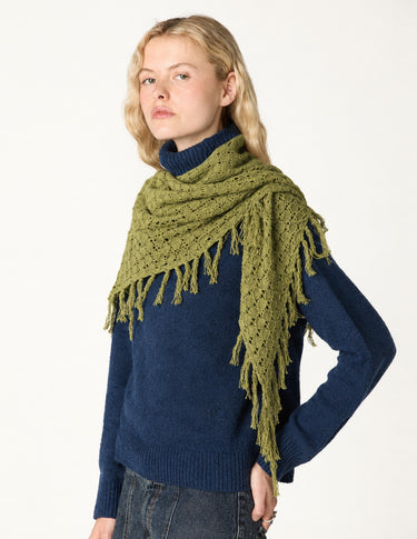 MEADOWS MAXI OPENWORK SCARF