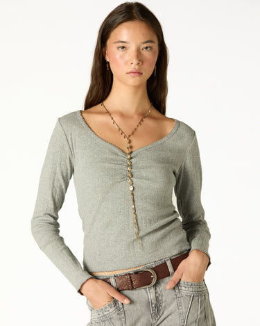 COLLAR LEAVES DORADO