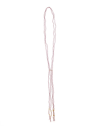 LONG NECKLACE BEADS MORA