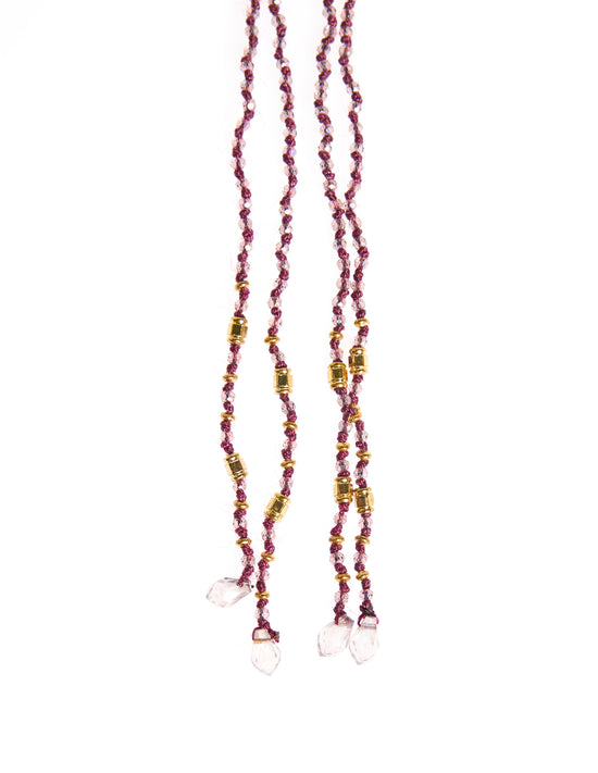 DOUBLE BEADED CHERRY NECKLACE