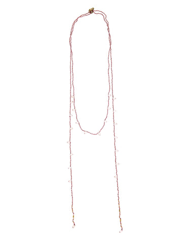 DOUBLE BEADED CHERRY NECKLACE