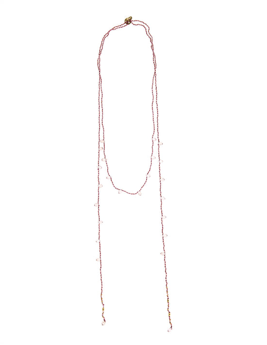 DOUBLE BEADED CHERRY NECKLACE