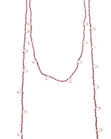 DOUBLE BEADED CHERRY NECKLACE