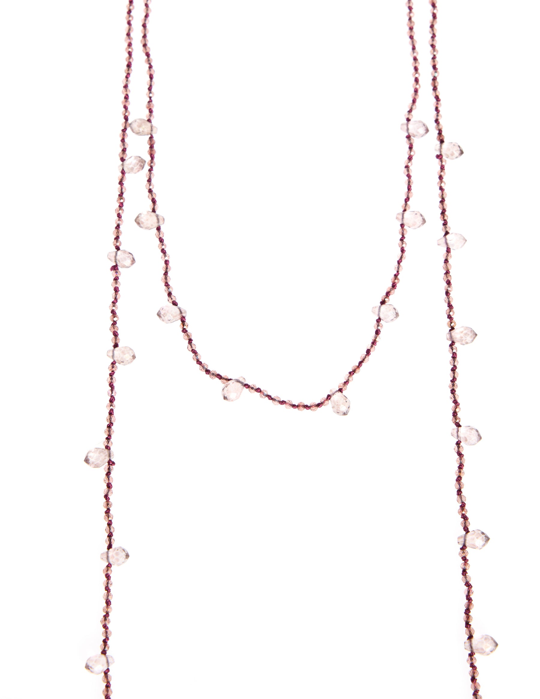 DOUBLE BEADED CHERRY NECKLACE