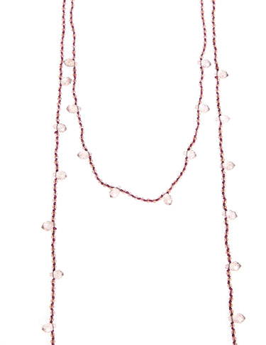 DOUBLE BEADED CHERRY NECKLACE