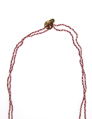 DOUBLE BEADED CHERRY NECKLACE