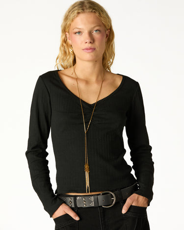 GOLD LONG CHAIN NECKLACE