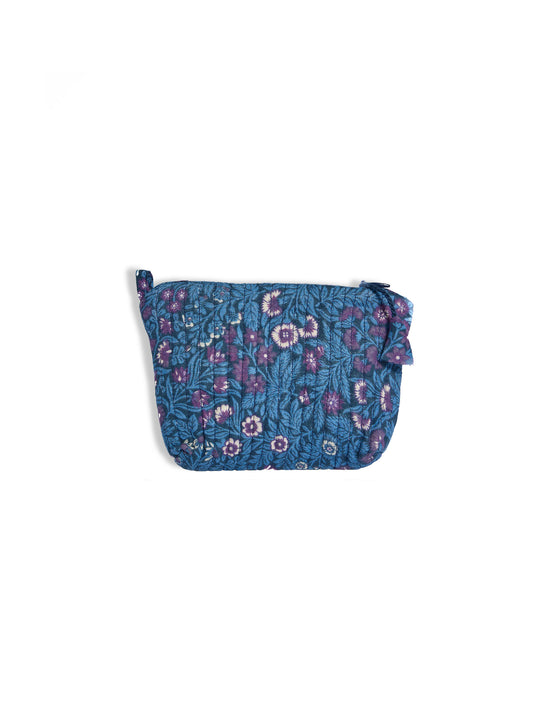 NIGHT GARDEN BLUE WALLET