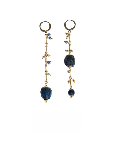 PENDIENTES PIEDRA LAPISLÁZULI