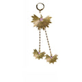 PENDIENTES PALM DORADOS AMATISTA