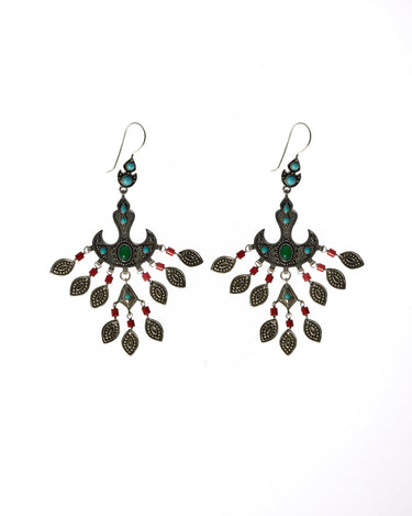 ETHNIC SILVER EARRINGS
