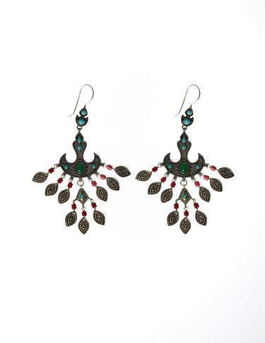 ETHNIC SILVER EARRINGS