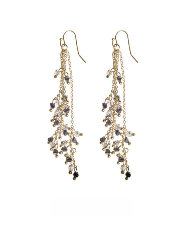 PENDIENTES PIEDRAS GOLD