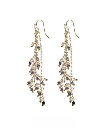PENDIENTES PIEDRAS GOLD