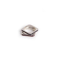MORA MIDNIGHT SQUARE RING SET