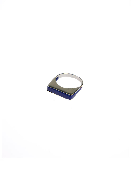 ANILLO PIEDRA RECTANGULAR LAPISLÁZULI