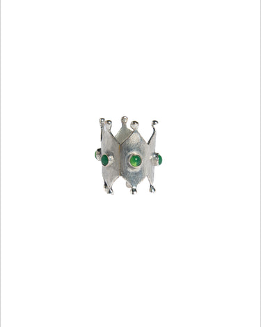 GREEN STONE RING