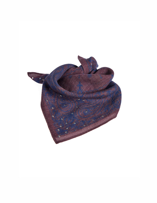BANDANA LANA TACHAS PLUM