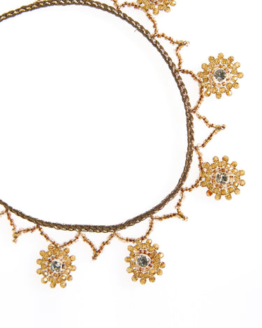 CHOKER BEADS FLOR AMBAR