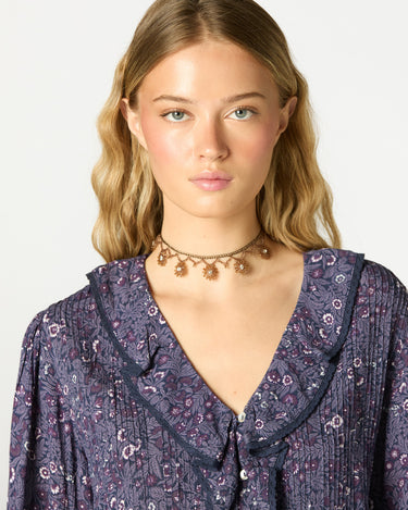 CHOKER BEADS FLOR AMBAR