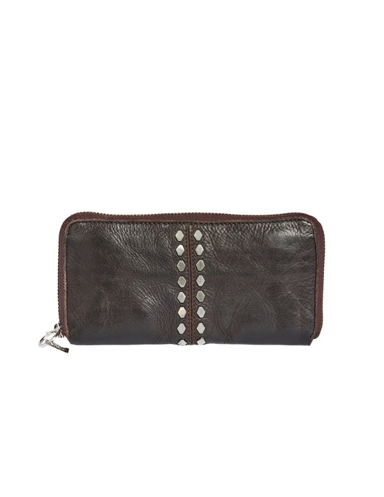 CARTERA TACHAS ROMBO BROWN