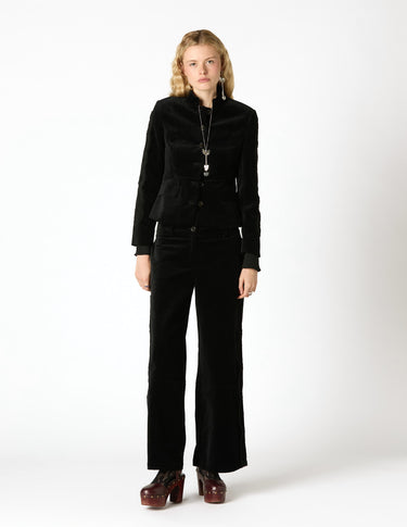BLUE VELVET BLAZER EIGHTS
