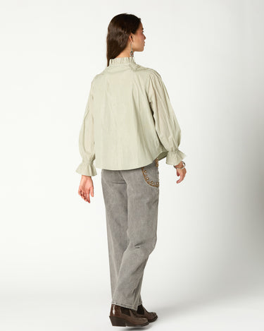 SAGE STUDDED SHIRT