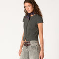 CAMISA MANGA CORTA MAO GRIS