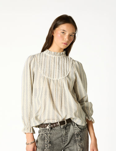 CAMISA ENCAJE FLECHA MIDNIGHT