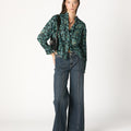 CAMISA VOLANTE WILD BLUE