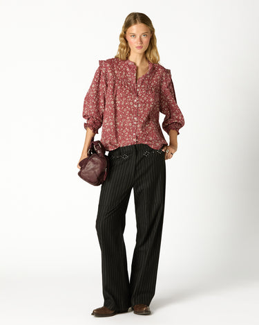 CAMISA TOILE BURGUNDY