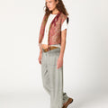 PAISLEY TASSEL VEST