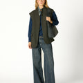 OVERSIZED GREEN VEST