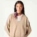 BROWN GLACÉ POLO SHIRT