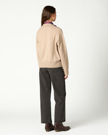 BROWN GLACÉ POLO SHIRT