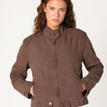 CHAQUETA CREMALLERA CHOCOLATE