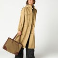 TRENCH BOLSILLOS SAND