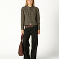 BLAZER MAO ESPIGA GRIS
